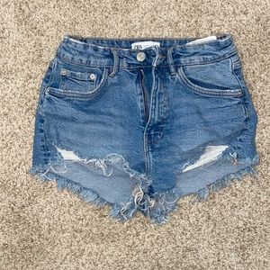 Zara jean shorts